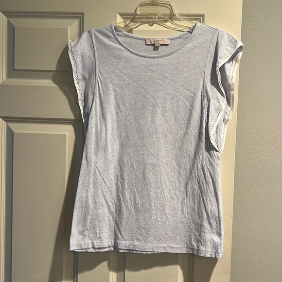 Super soft, flutter sleeve top - Picture 1 of 3